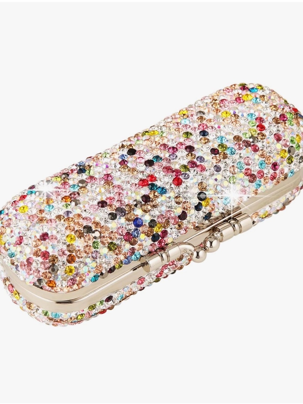 NWT Sparkling Bling Swarovski Crystal Rhinestone Lipstick Case + FREE Gi…